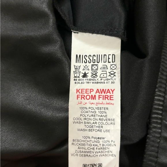 Faux leather leggings - Picture 3 of 3